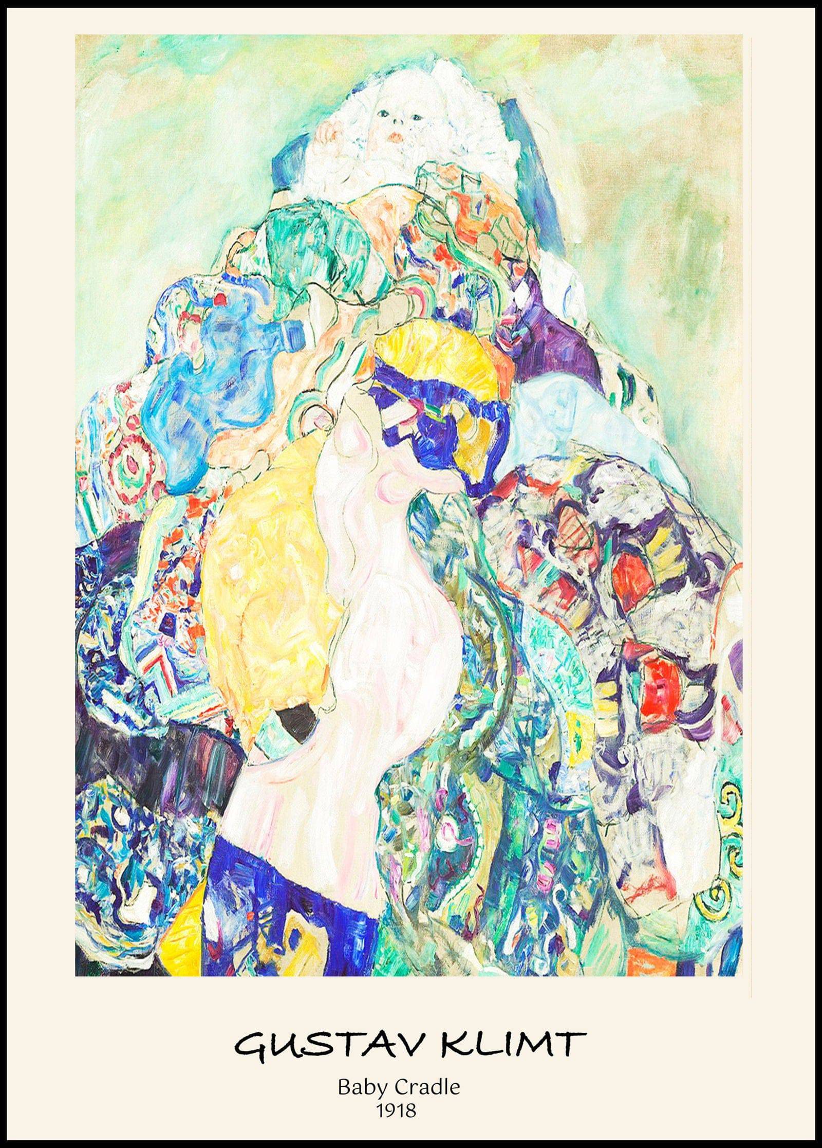 "Gustav Klimt - Baby Cradle Poster"