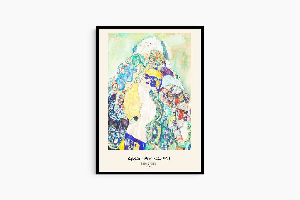 "Gustav Klimt - Baby Cradle Poster"