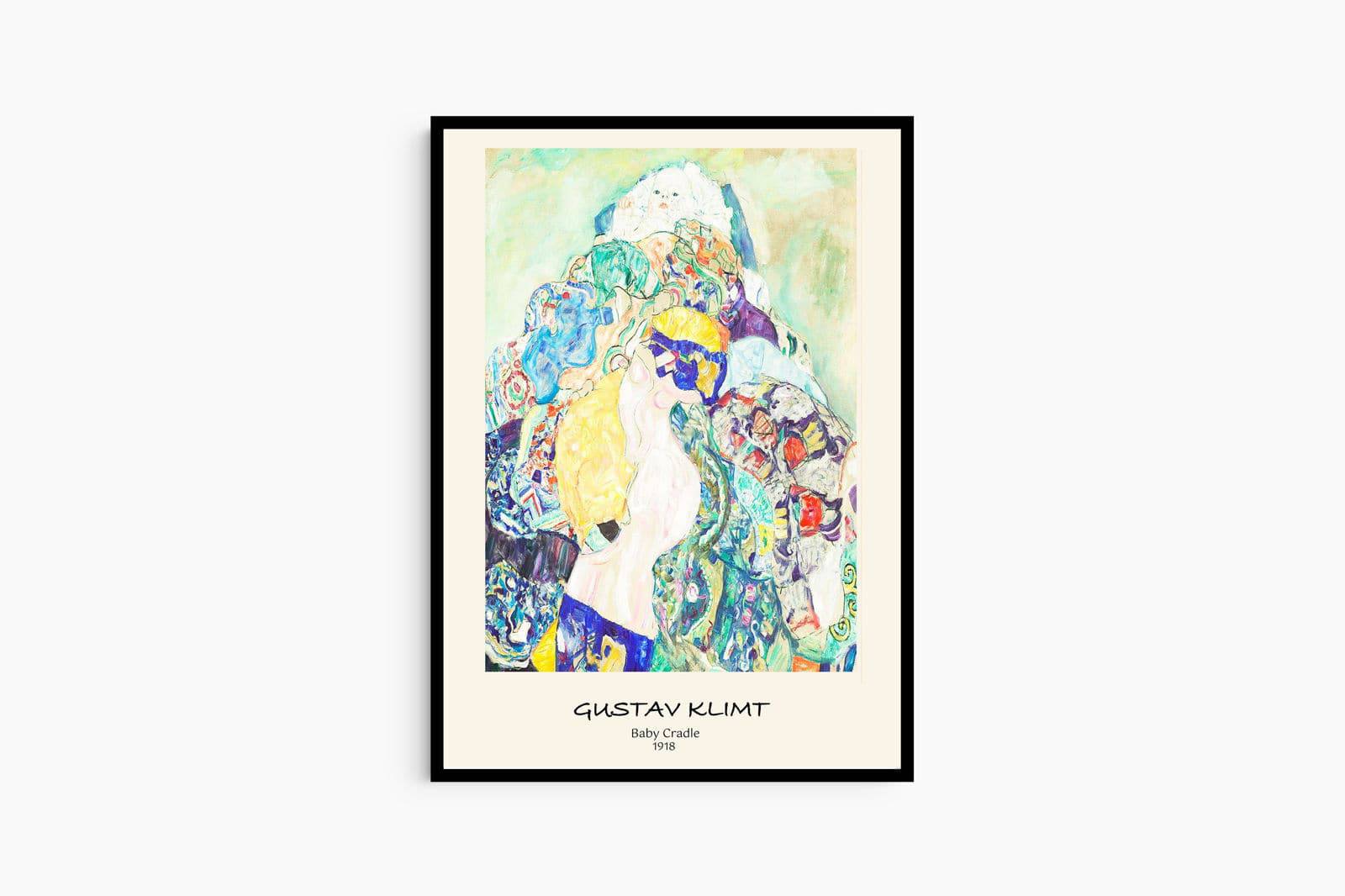 "Gustav Klimt - Baby Cradle Poster"