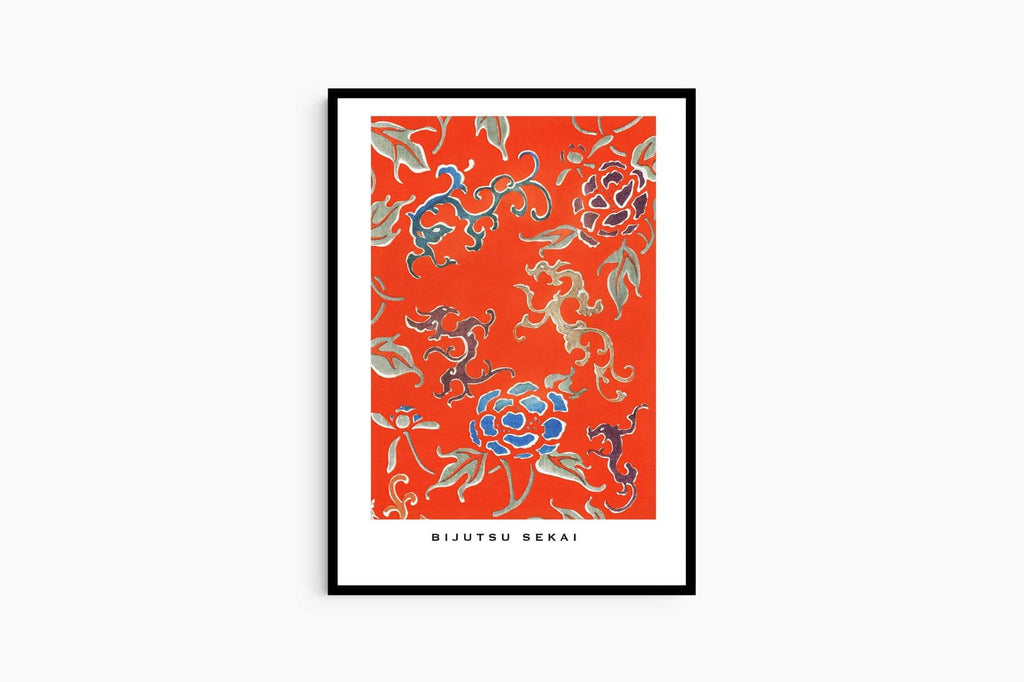 "Bijutsu Sekai Woodblock Print"