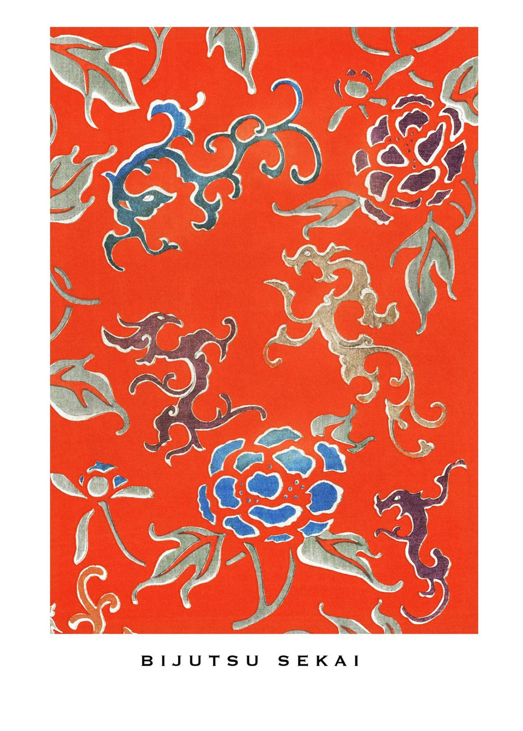 "Bijutsu Sekai Woodblock Print"