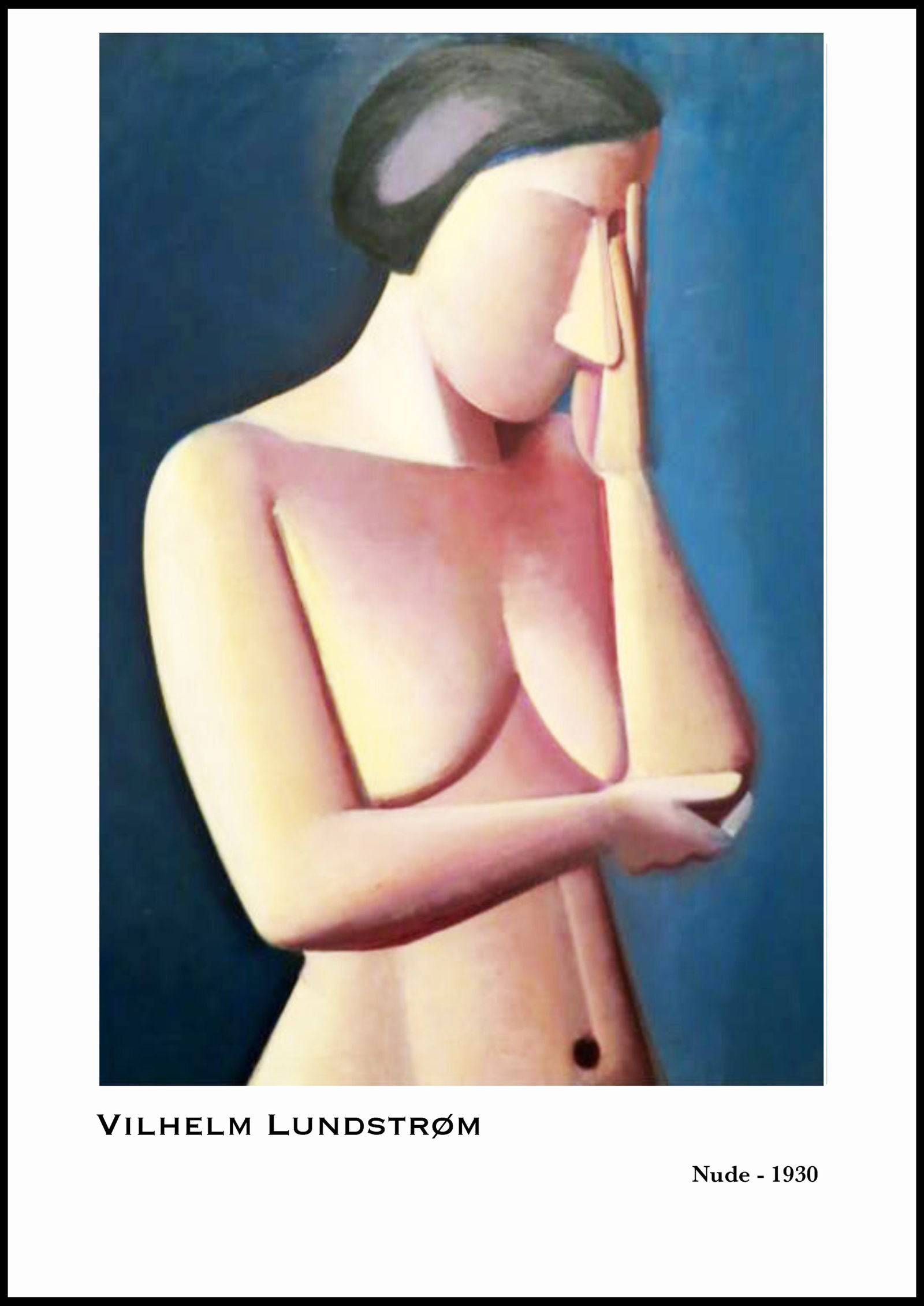 "Vilhelm Lundstrom - Nude Poster"