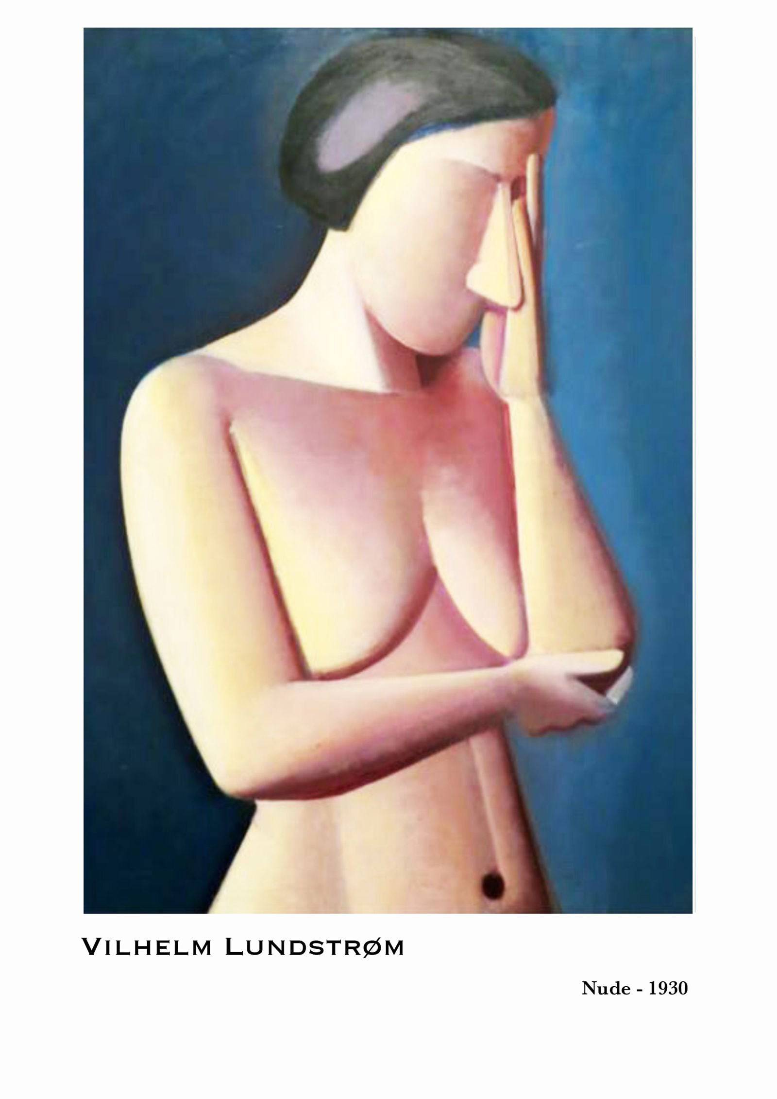 "Vilhelm Lundstrom - Nude Poster"