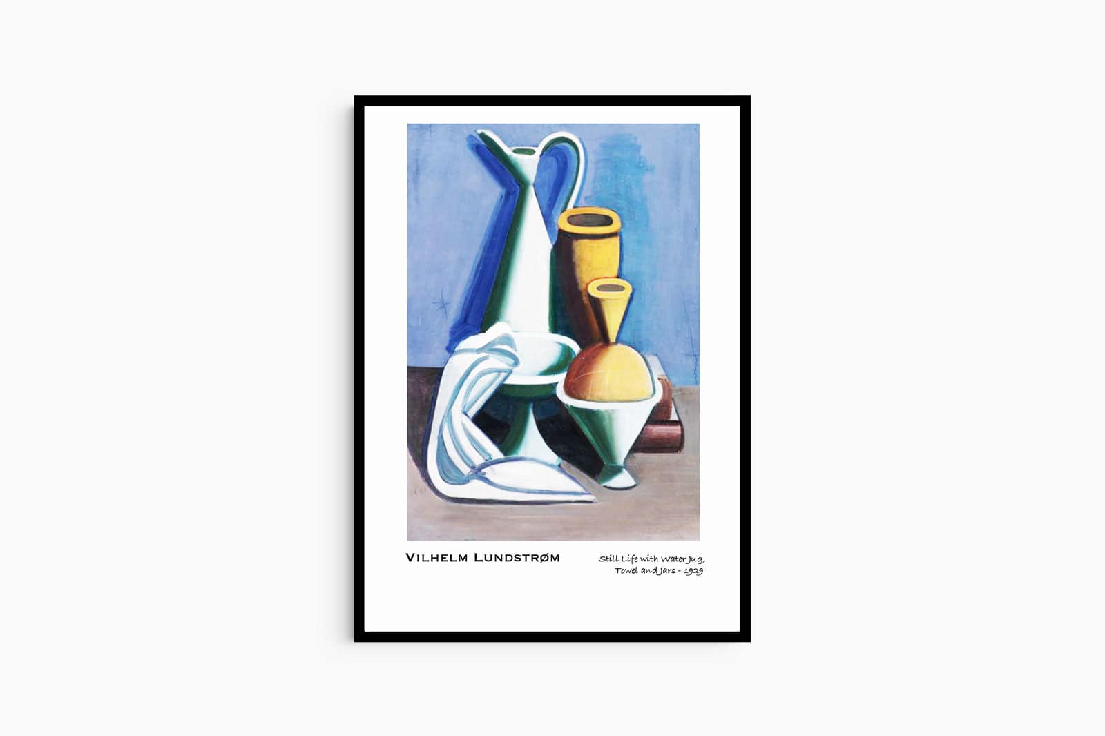 "Vilhem Lundstrom - Still Life with Water Jug Poster"
