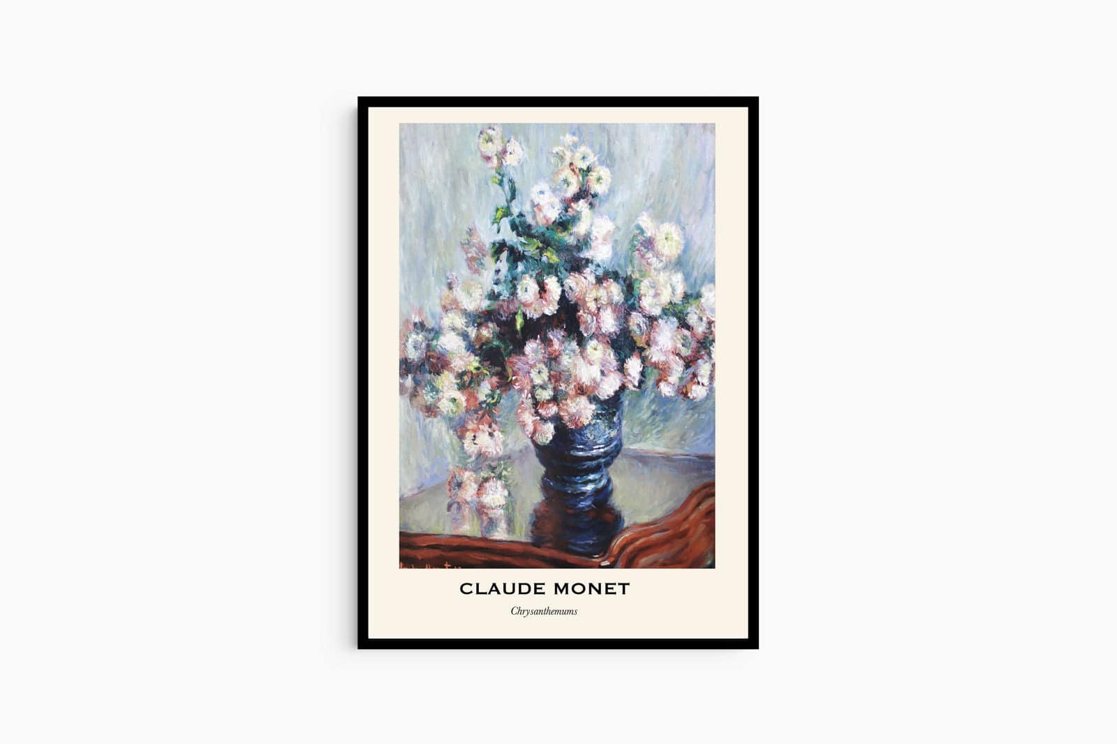 "Claude Monet - Chrysanthemums Poster"