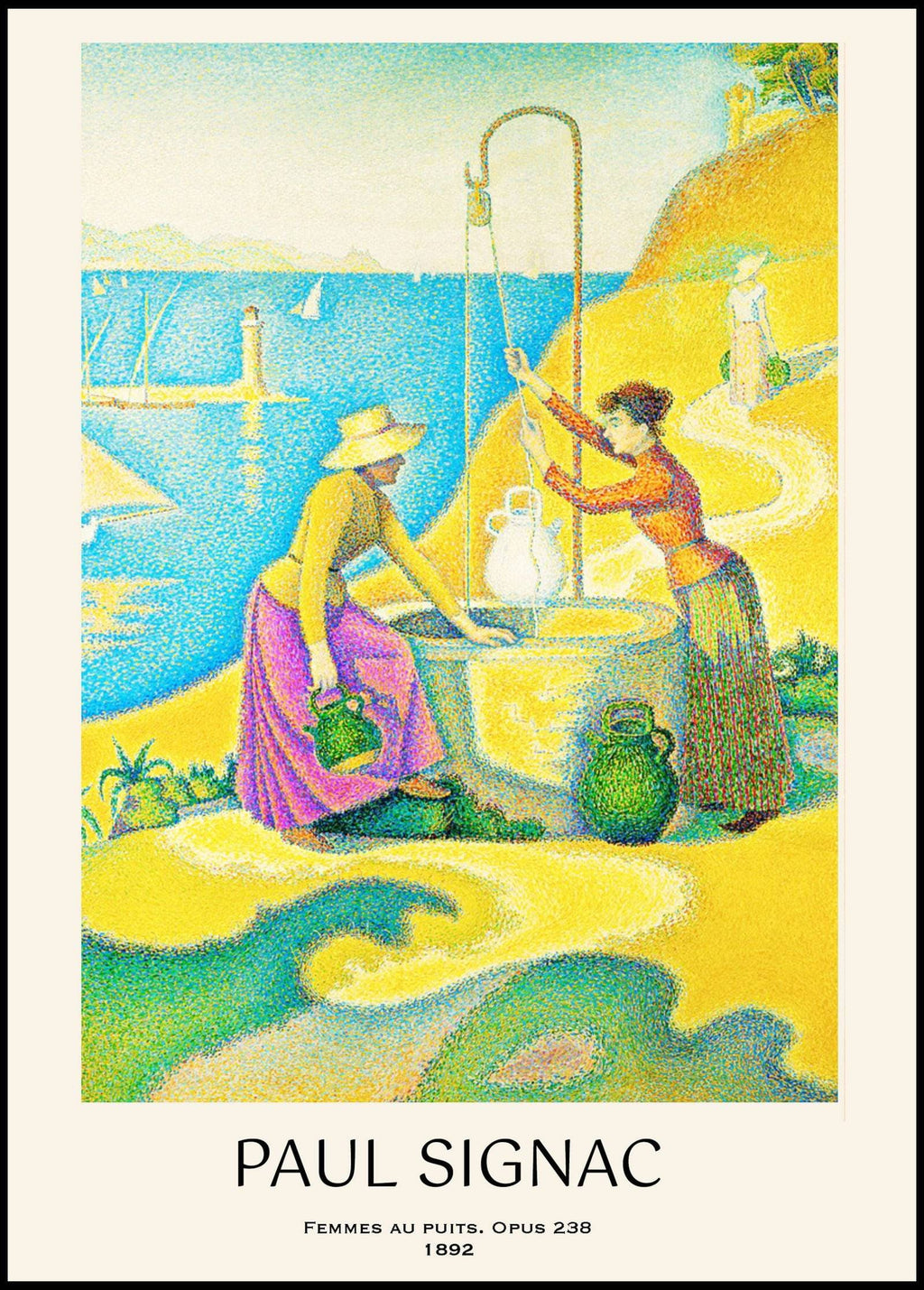 "Paul Signac - Femmes Aux Puits Poster"