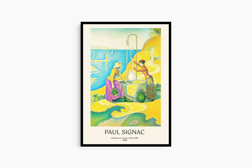 "Paul Signac - Femmes Aux Puits Poster"