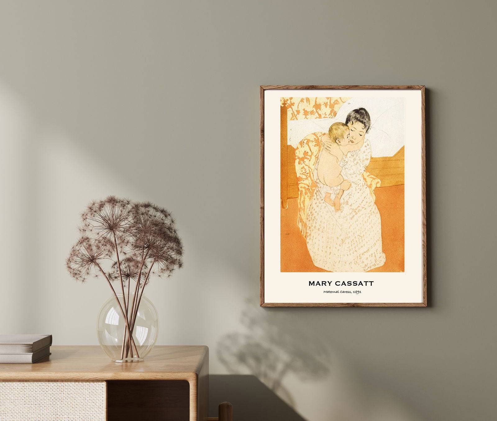 "Mary Cassatt - Maternal Caress"