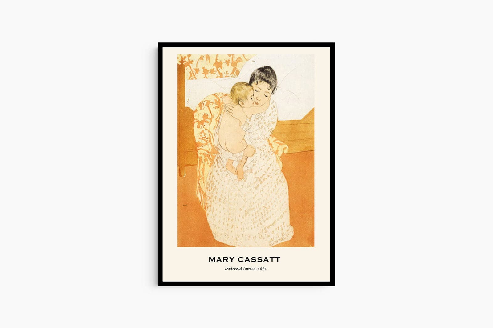 "Mary Cassatt - Maternal Caress"