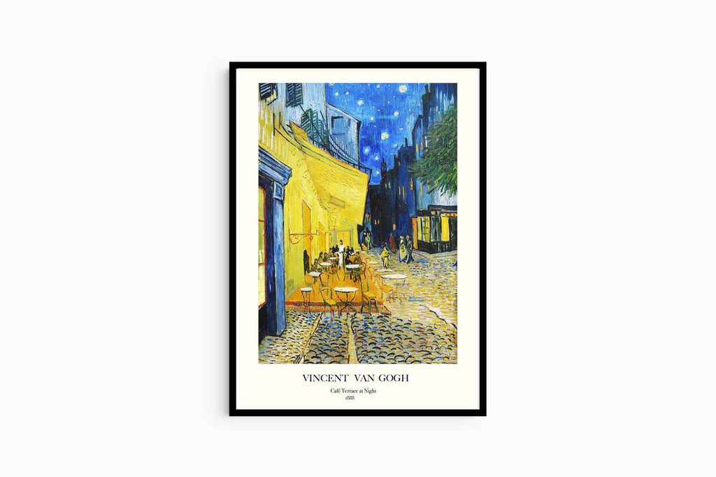 "Vincent Van Gogh - Café Terrace at Night Poster"