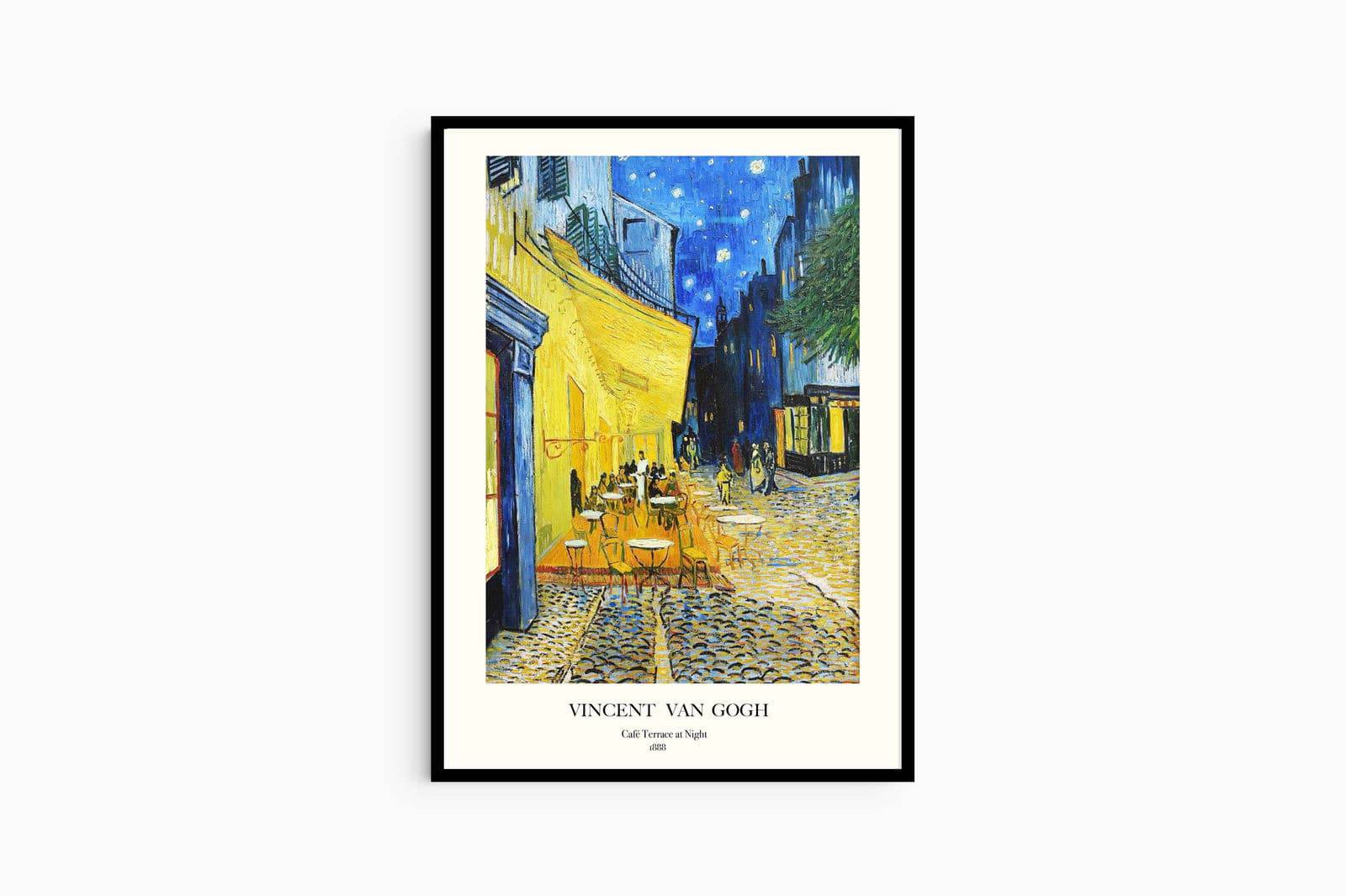 "Vincent Van Gogh - Café Terrace at Night Poster"