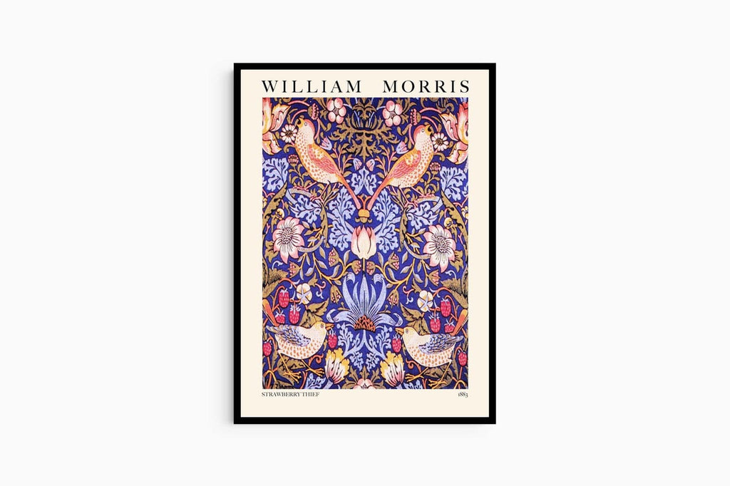 "William Morris - Strawberry Thief Poster"
