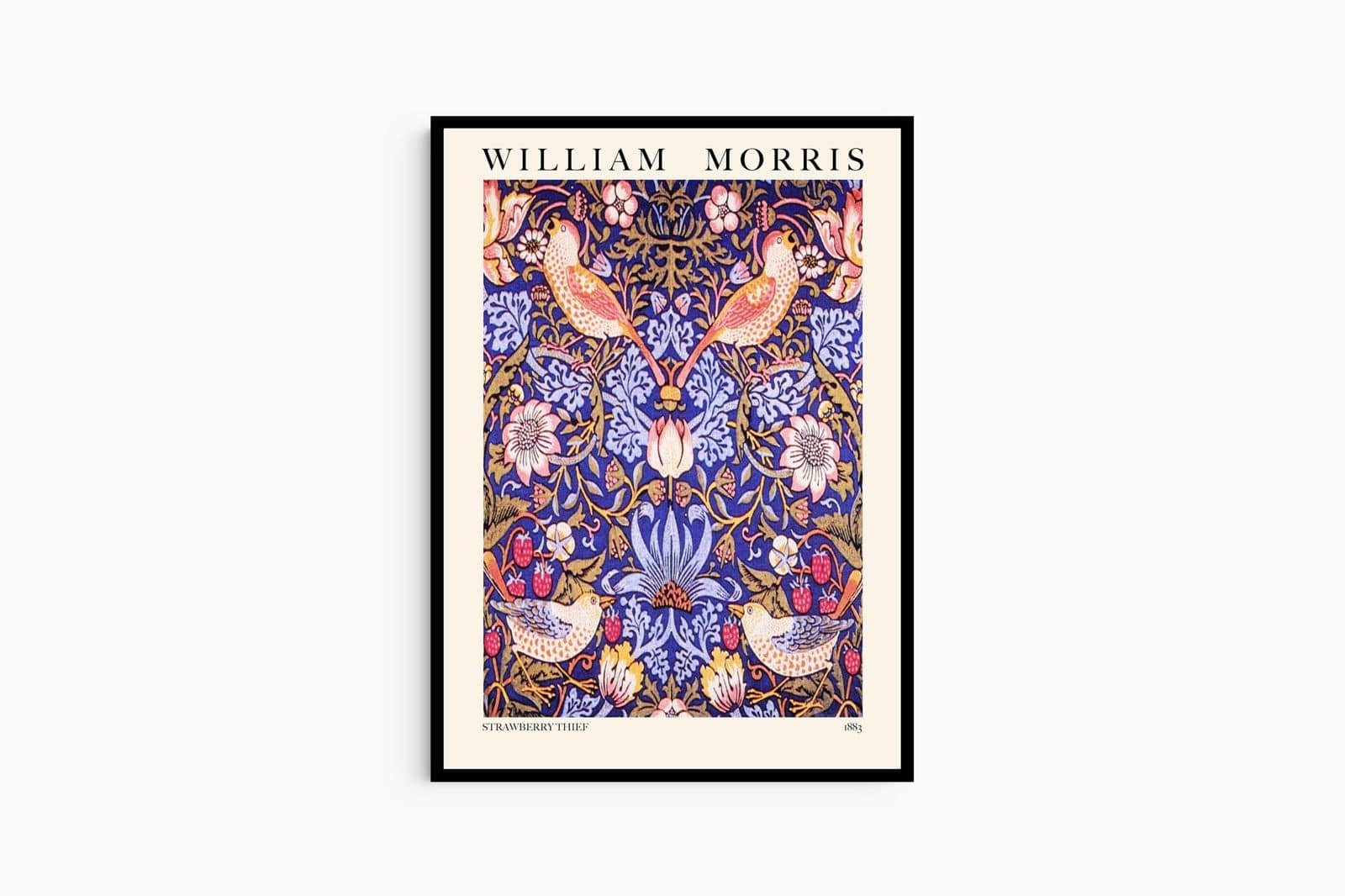 "William Morris - Strawberry Thief Poster"