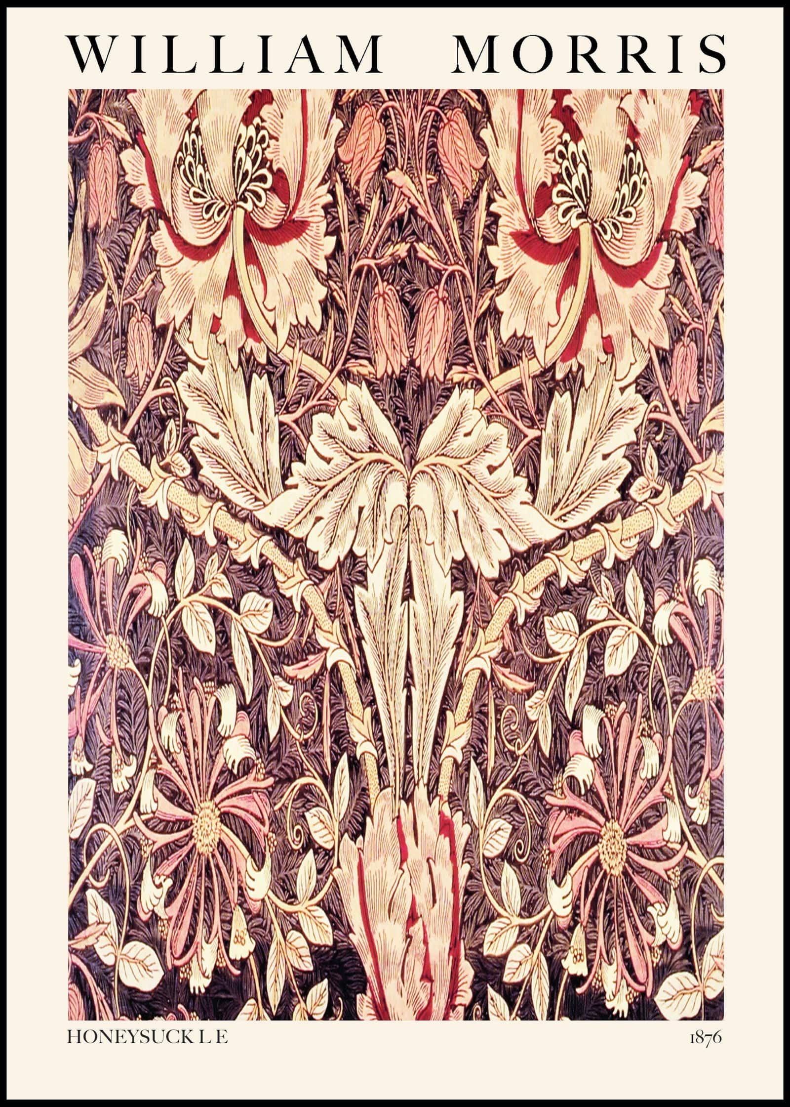 "William Morris - Honeysuckle Poster"