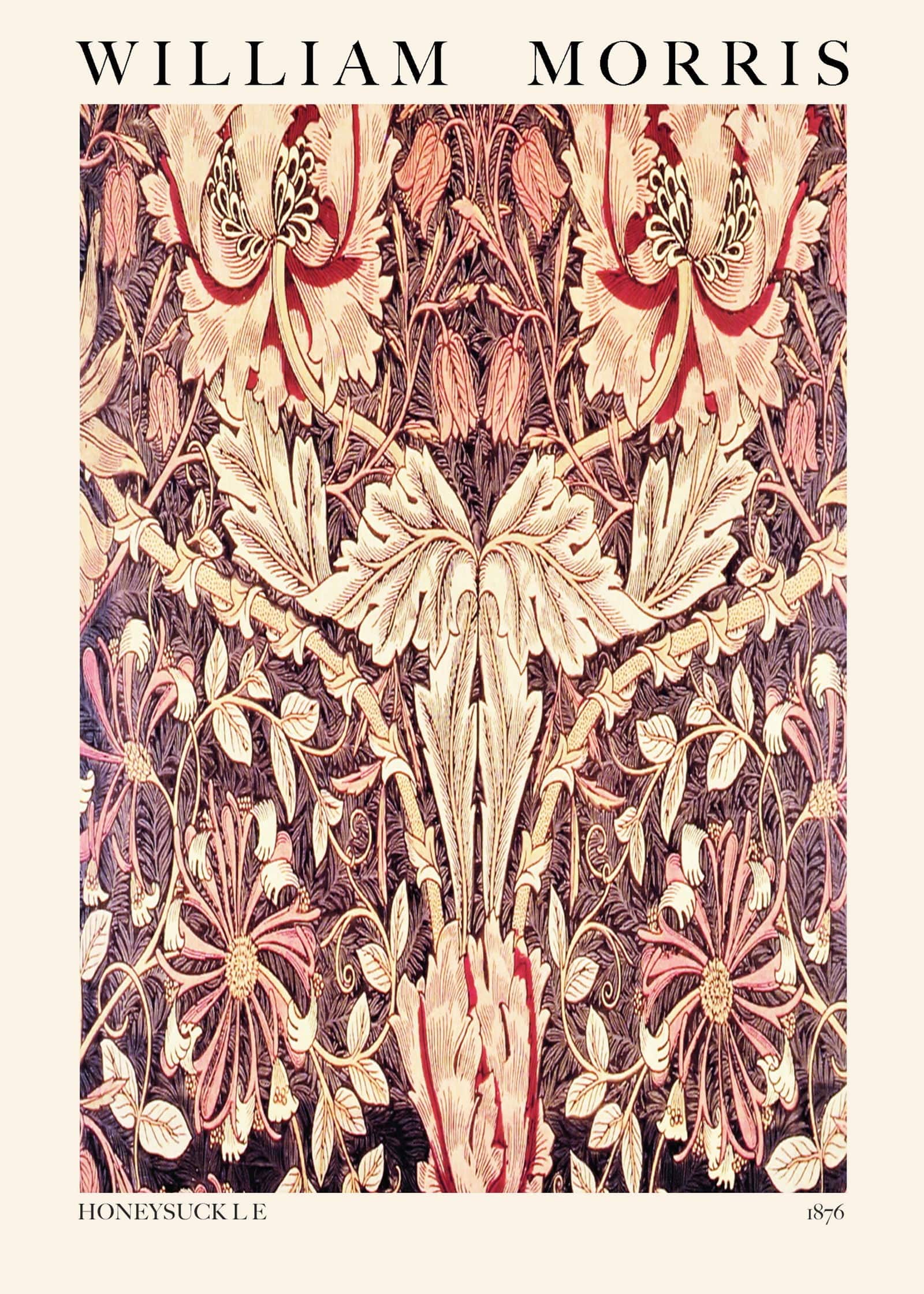 "William Morris - Honeysuckle Poster"