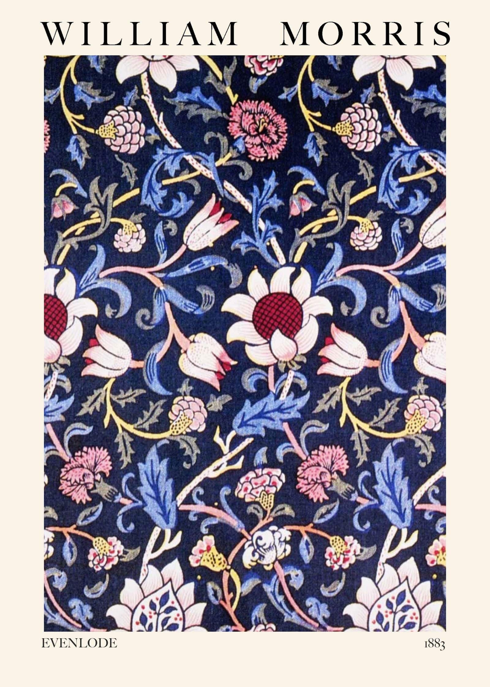 "William Morris - Evenlode Poster"