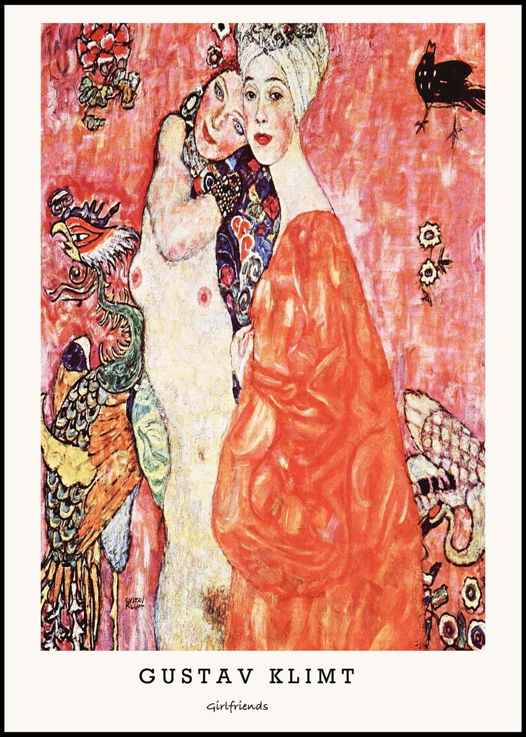 "Gustav Klimt - Girlfriends Poster"