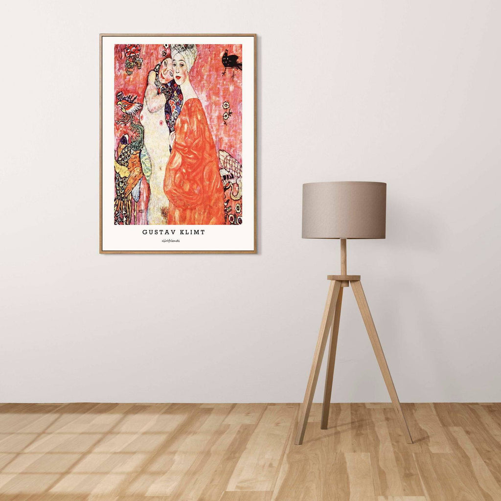 "Gustav Klimt - Girlfriends Poster"