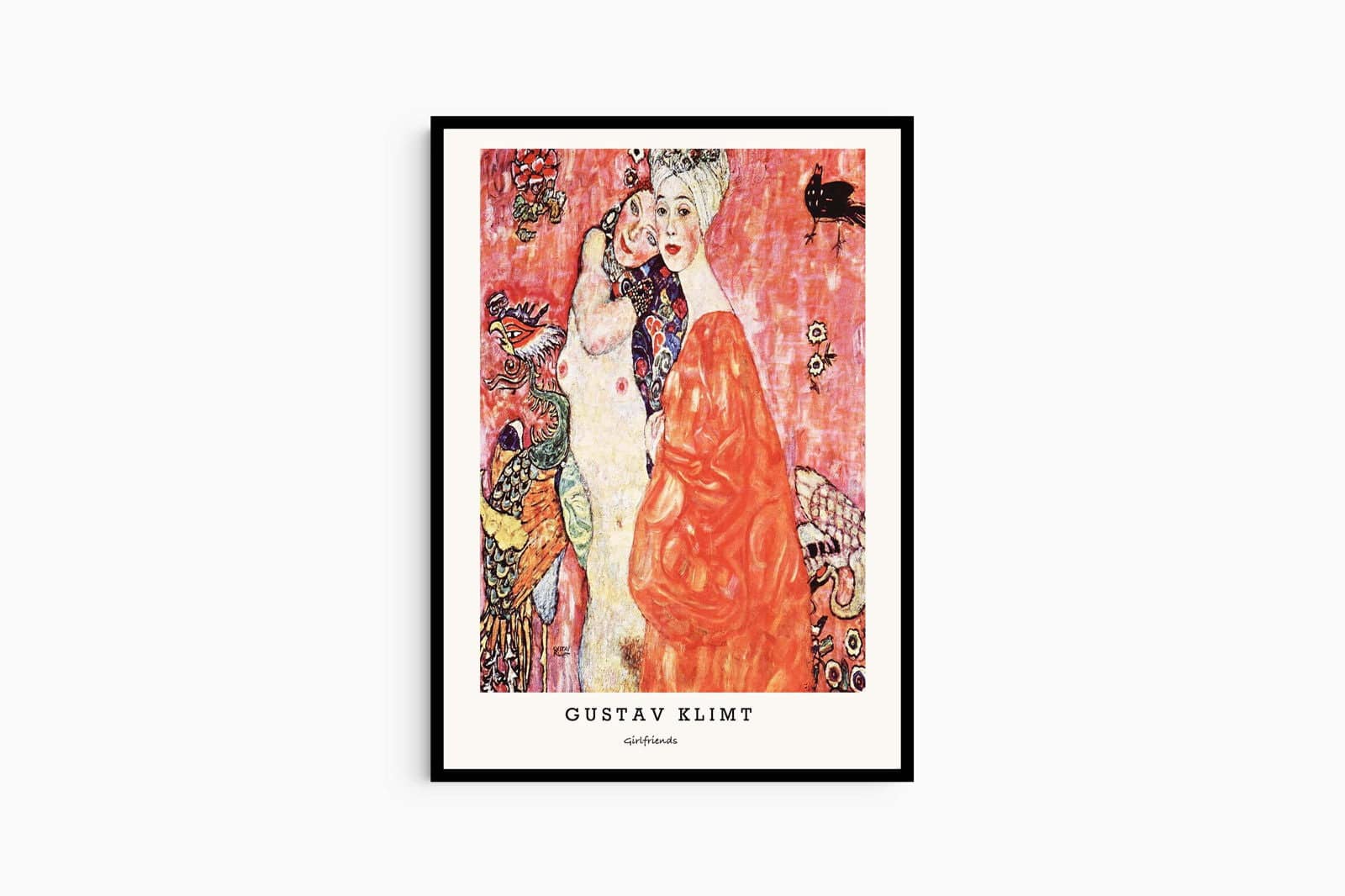 "Gustav Klimt - Girlfriends Poster"