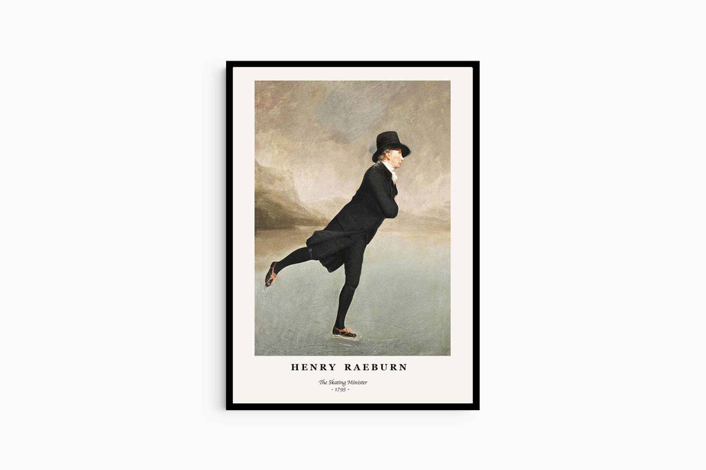 "Henry Raeburn - The Skating Minister Poster"