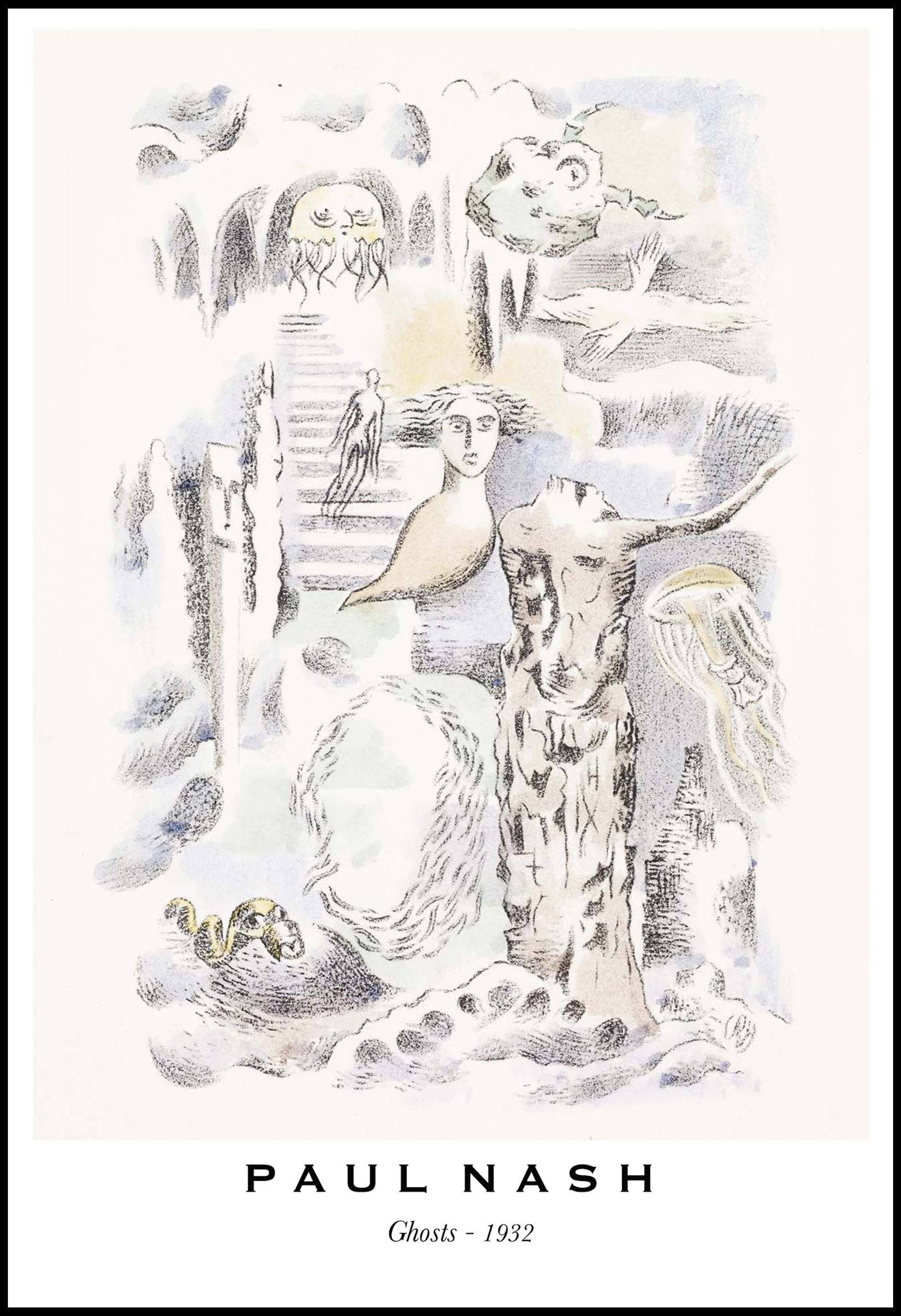 "Paul Nash - Ghosts Poster"