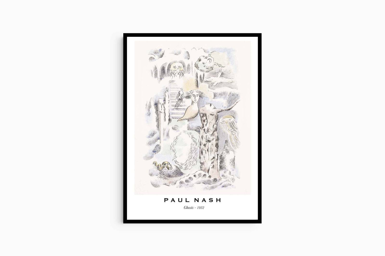 "Paul Nash - Ghosts Poster"