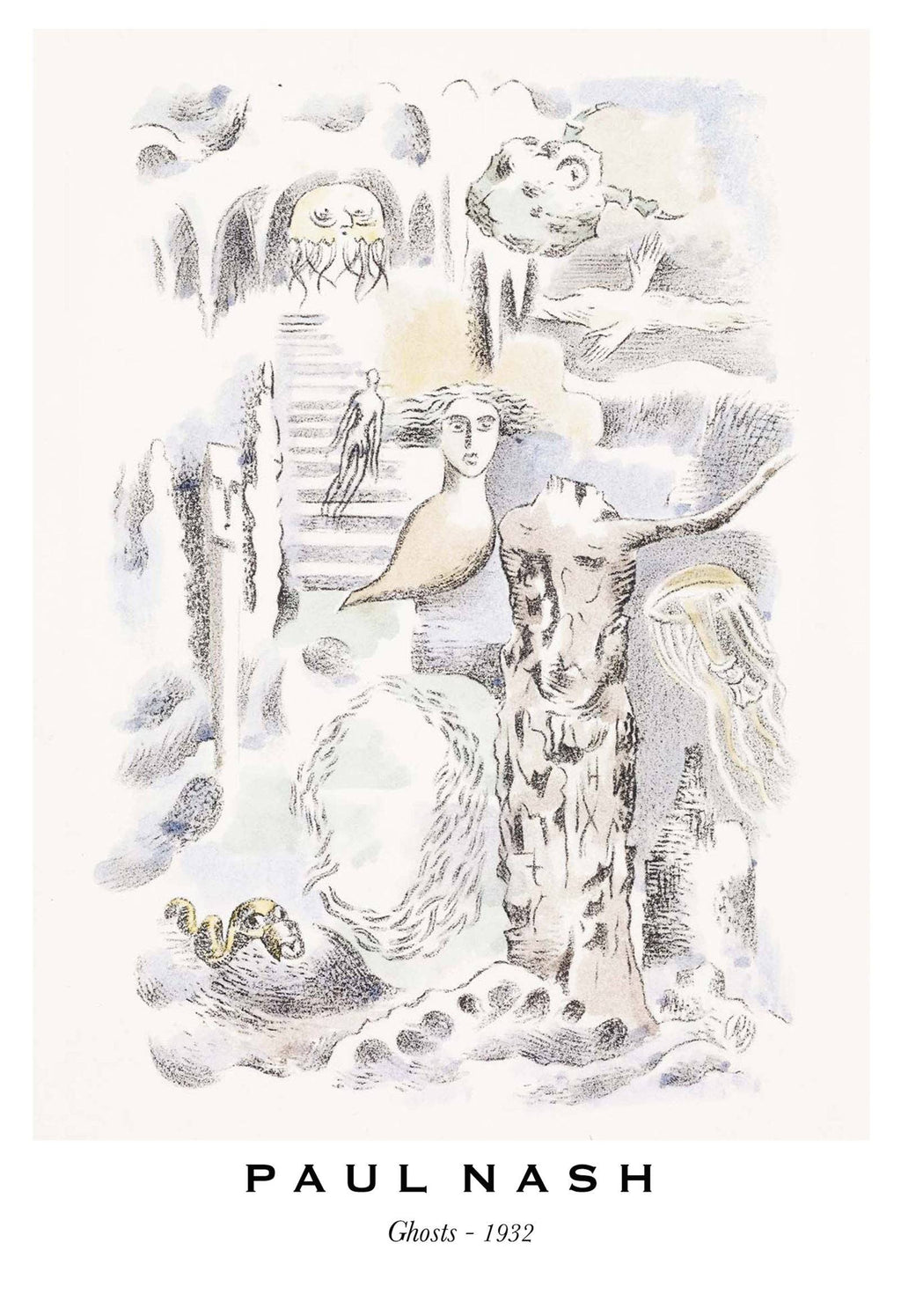 "Paul Nash - Ghosts Poster"