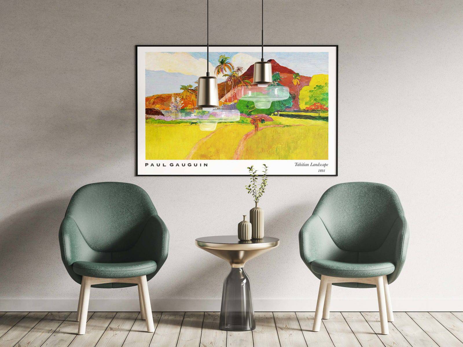 "Paul Gauguin - Tahitian Landscape No 2 Poster"