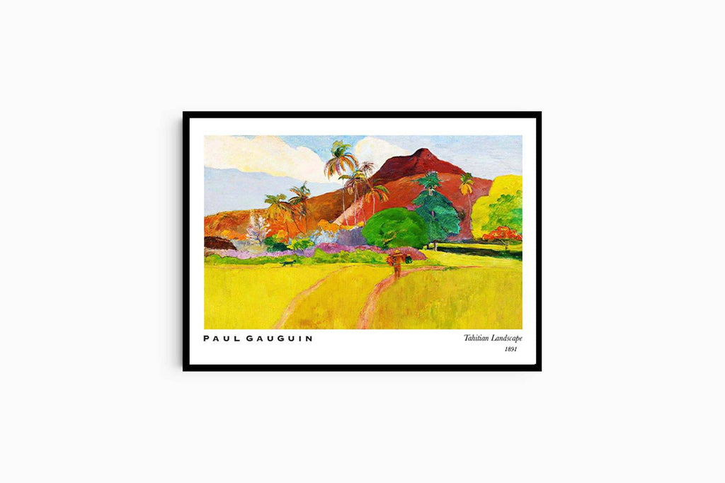 "Paul Gauguin - Tahitian Landscape No 2 Poster"