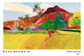 "Paul Gauguin - Tahitian Landscape No 2 Poster"