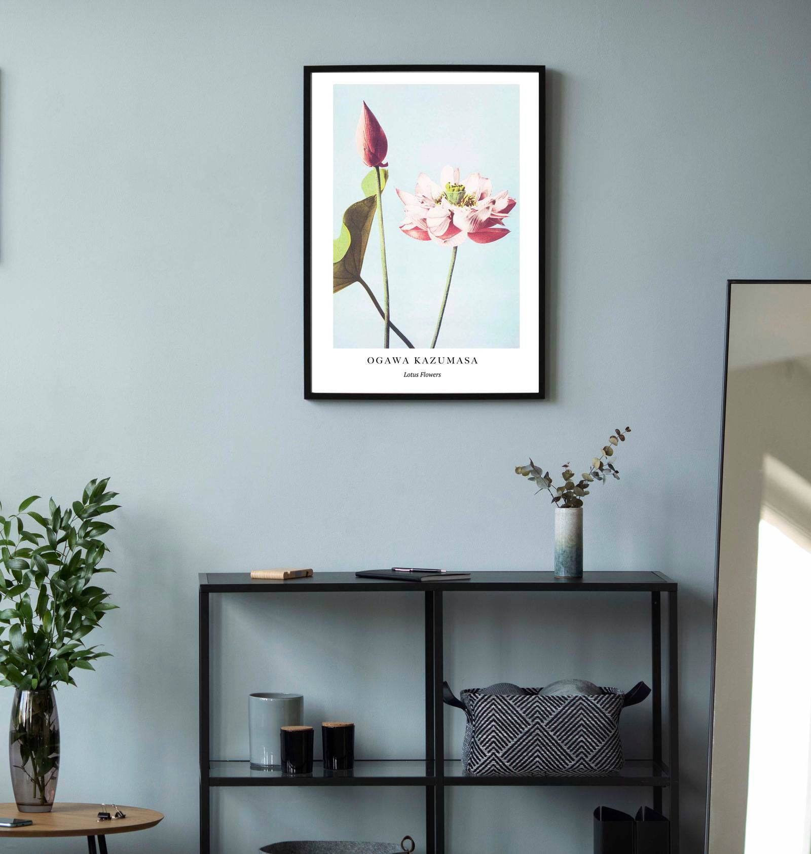 "Ogawa Kazumasa - Lotus Flowers Poster - Hakyarts"