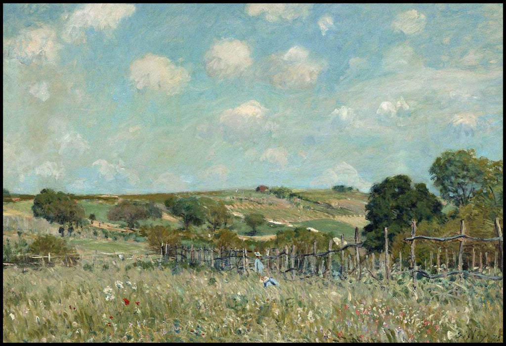 "Alfred Sisley - The Meadow - Hakyarts"