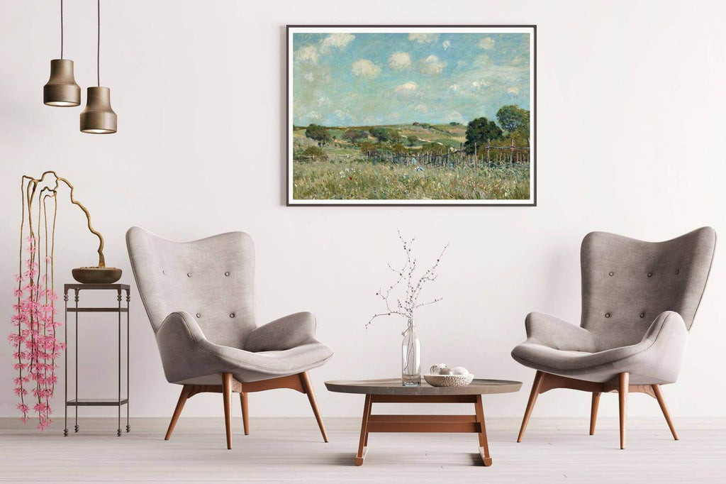 "Alfred Sisley - The Meadow - Hakyarts"