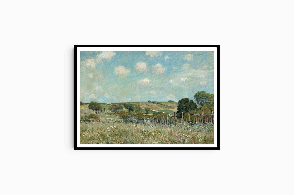 "Alfred Sisley - The Meadow - Hakyarts"