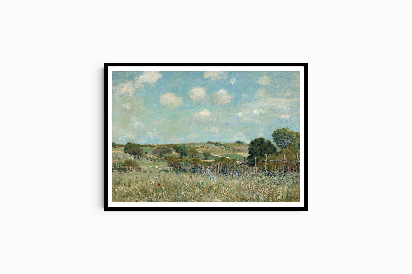 "Alfred Sisley - The Meadow - Hakyarts"