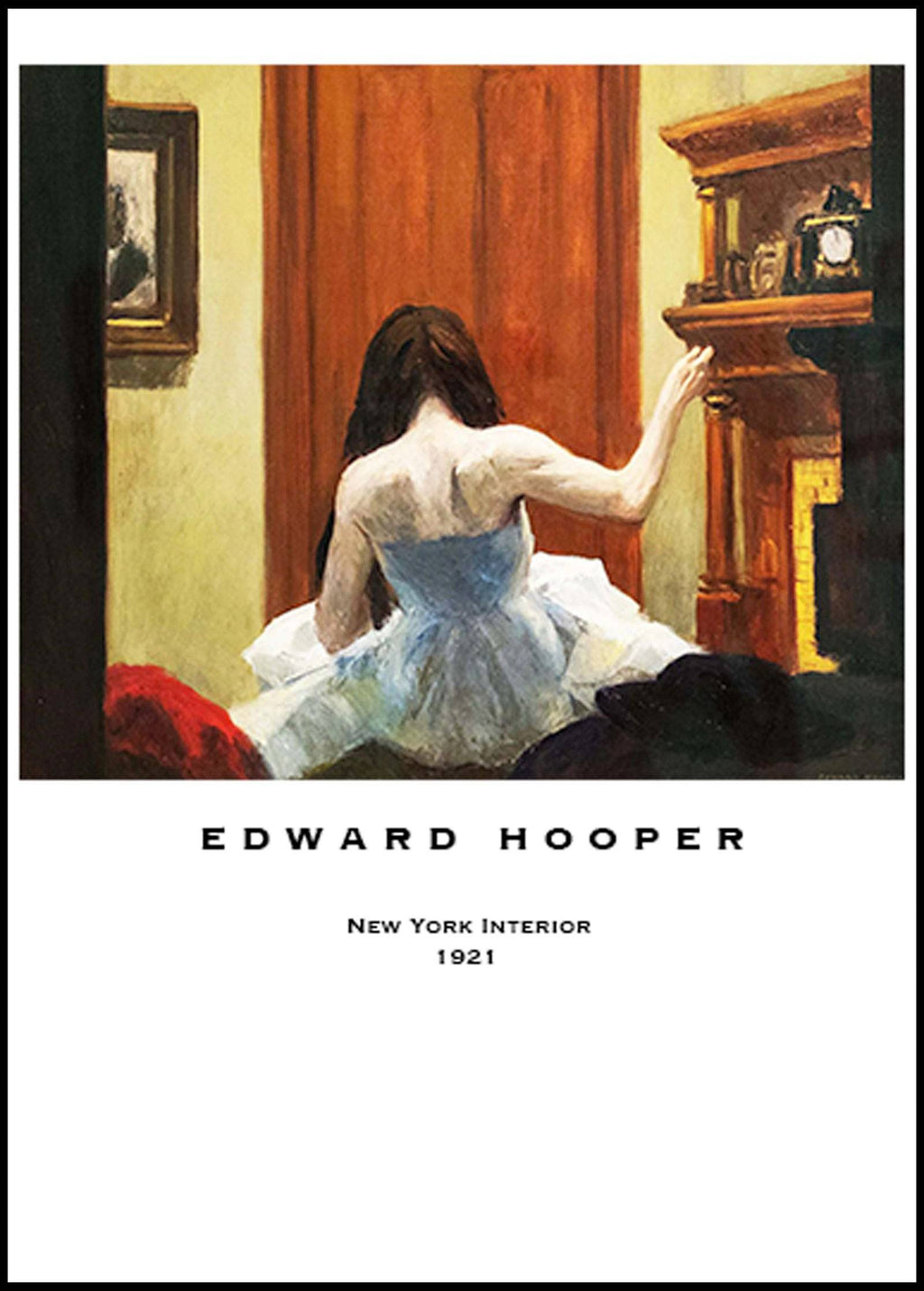 "Edward Hooper - New York Interior Poster"