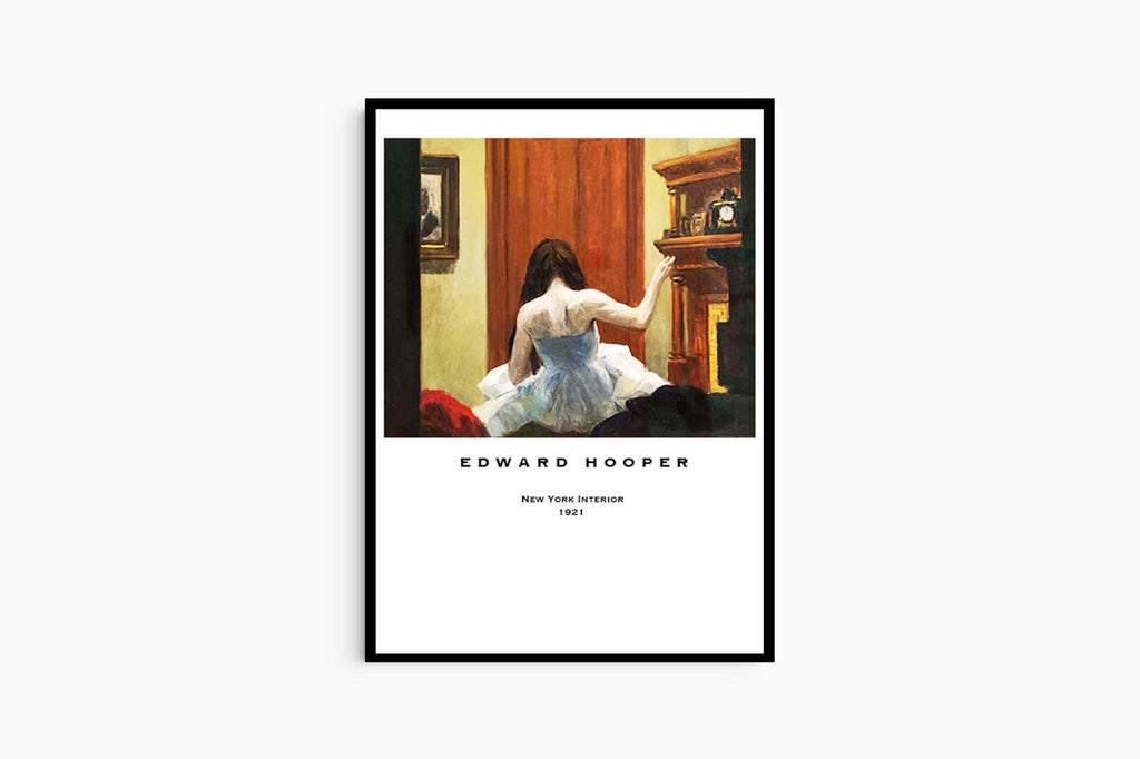"Edward Hooper - New York Interior Poster"