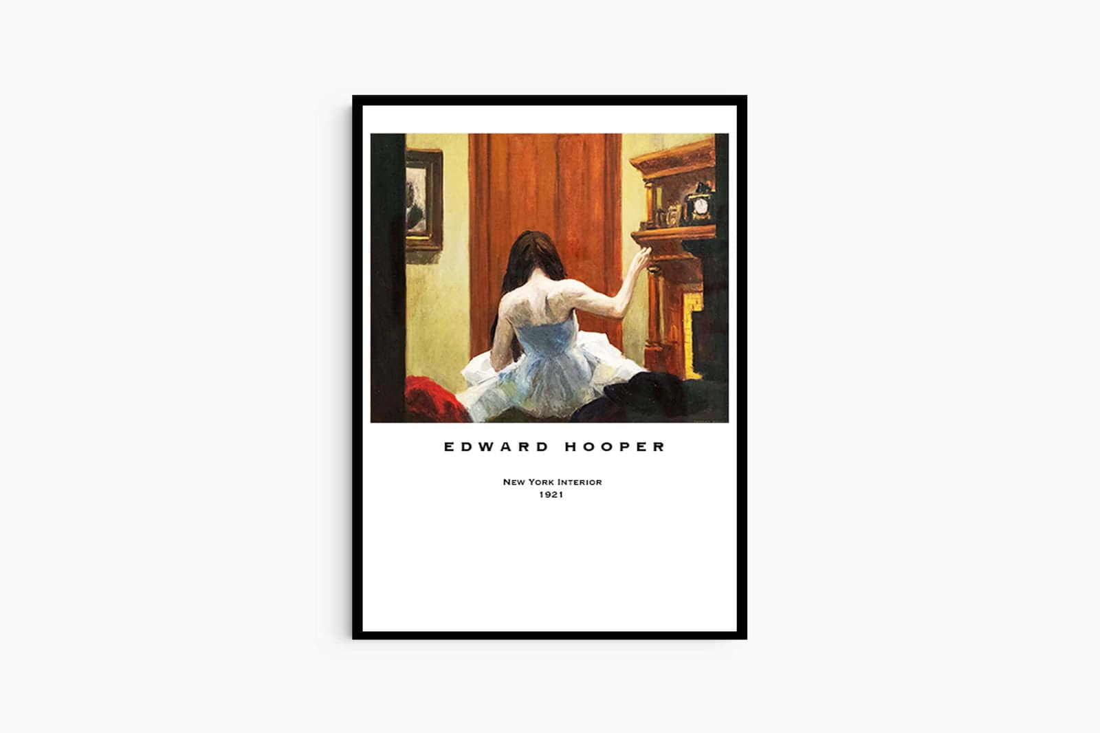 "Edward Hooper - New York Interior Poster"