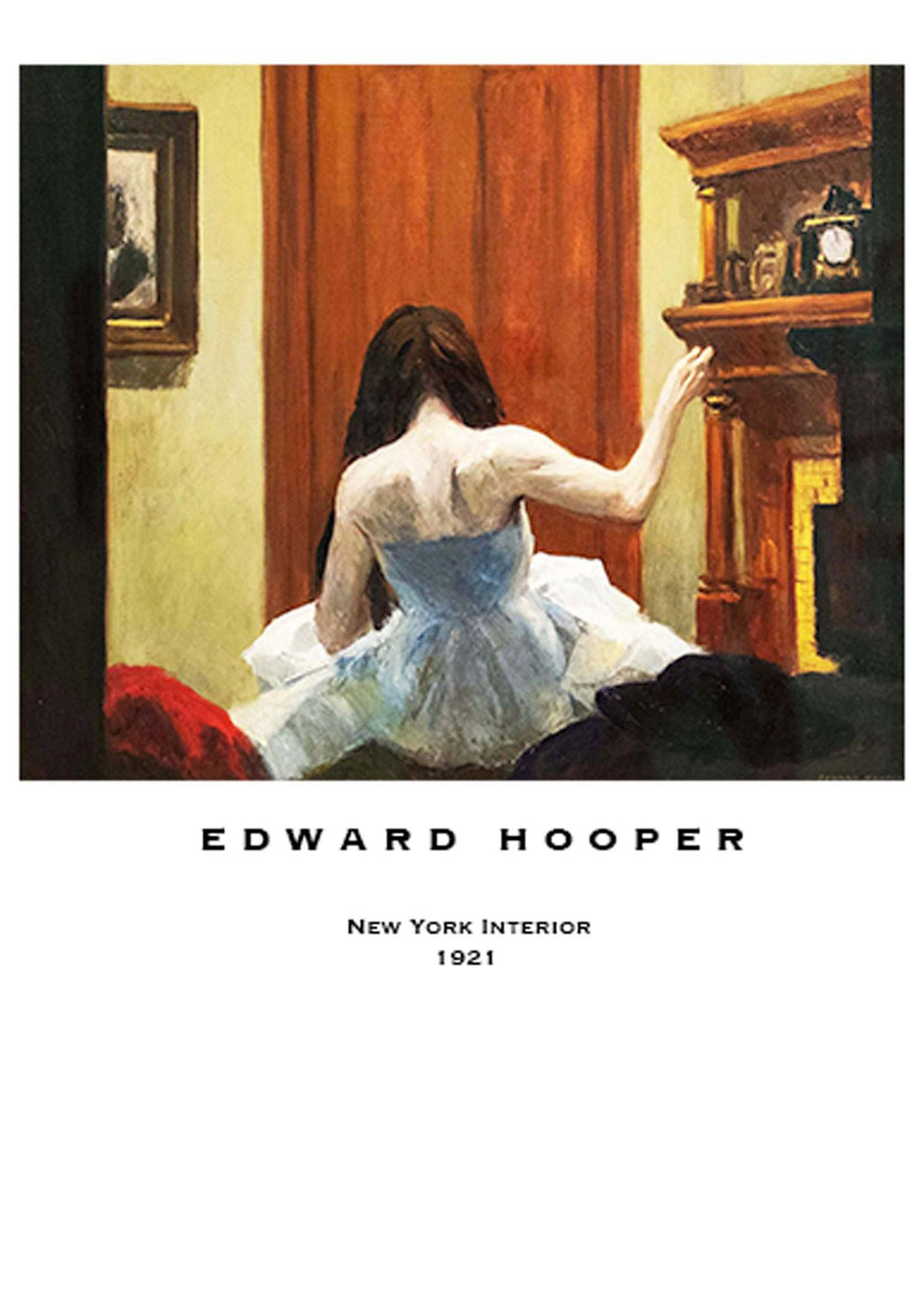 "Edward Hooper - New York Interior Poster"