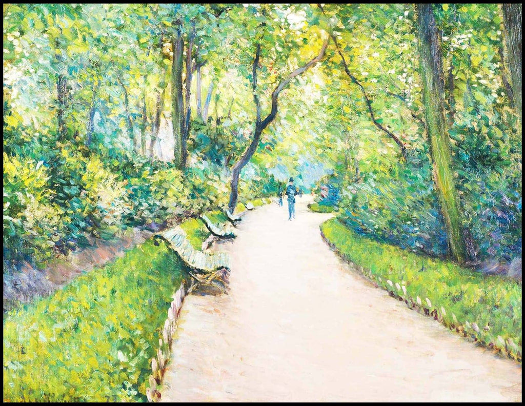 "Gustave Caillebotte - Le Parc Monceau"