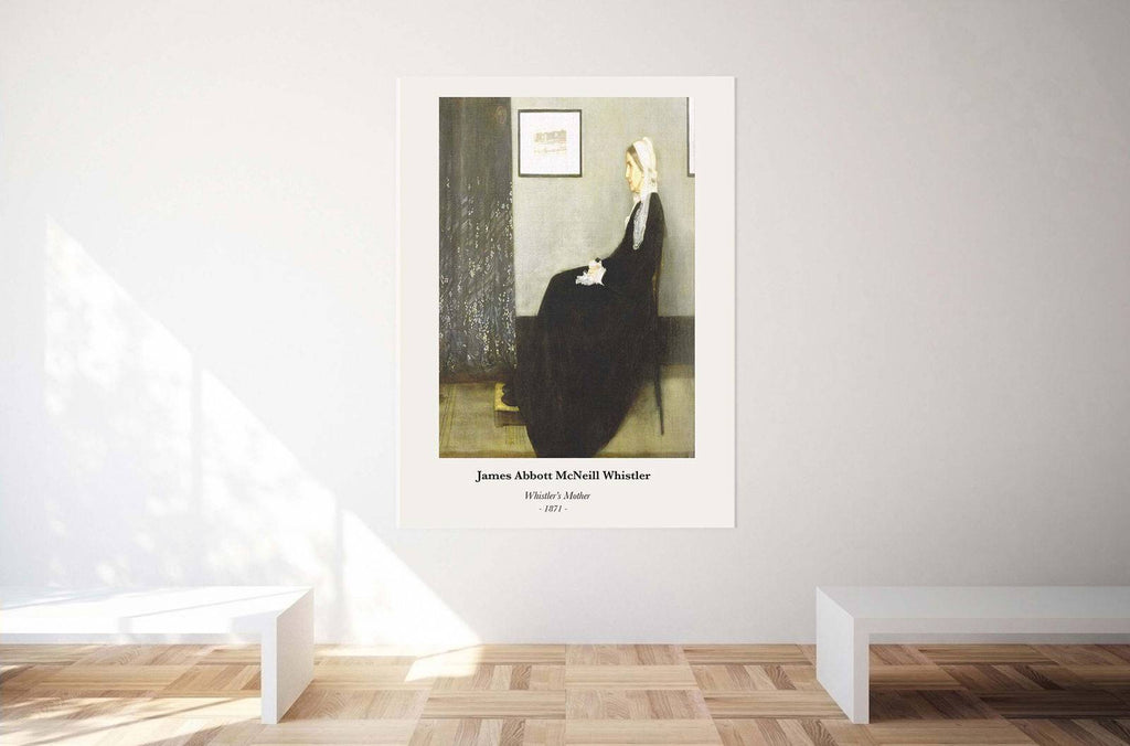 "James Abbott McNeill Whistler - Whistler's Mother Poster"