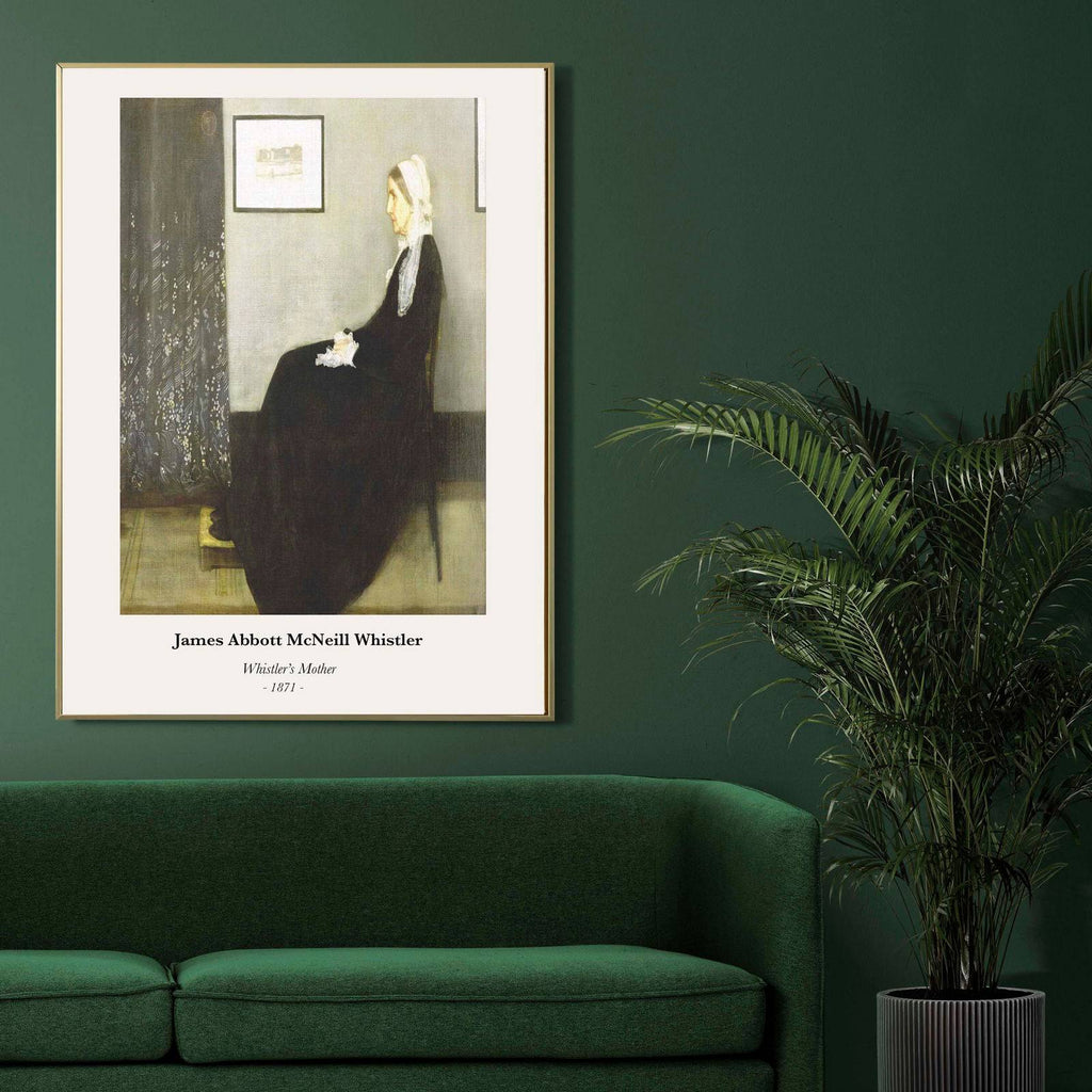"James Abbott McNeill Whistler - Whistler's Mother Poster"