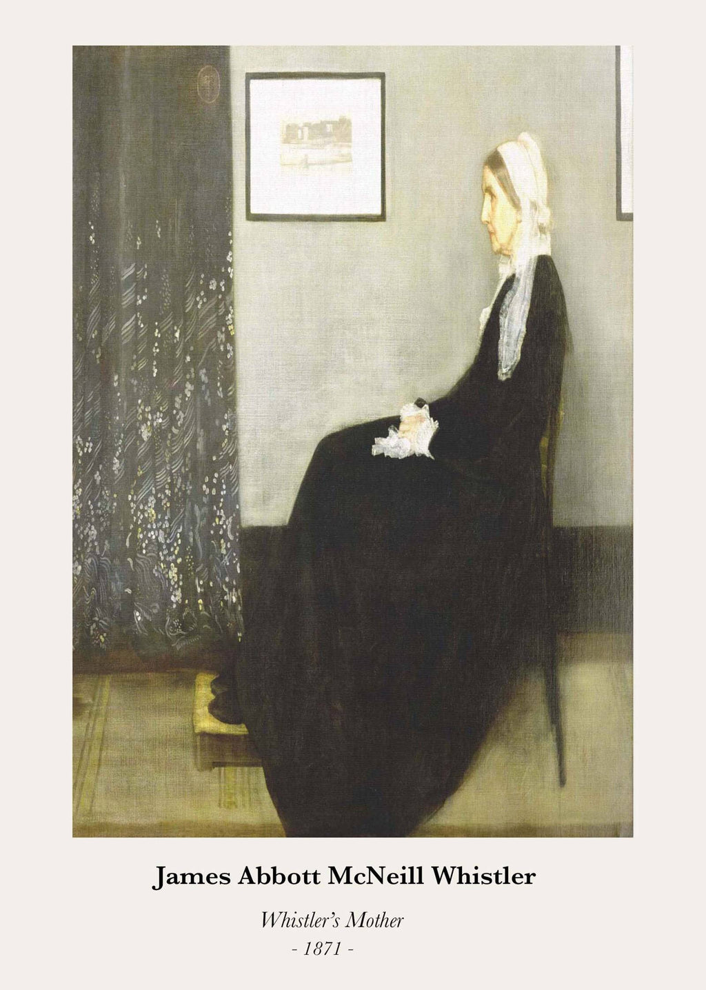"James Abbott McNeill Whistler - Whistler's Mother Poster"