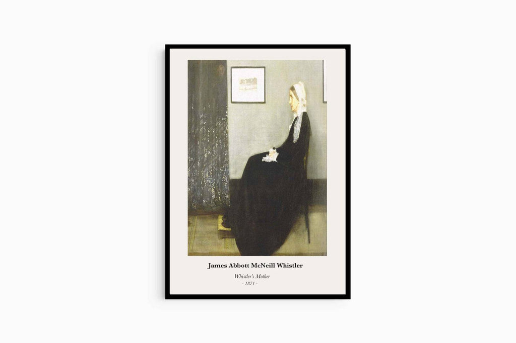 "James Abbott McNeill Whistler - Whistler's Mother Poster"