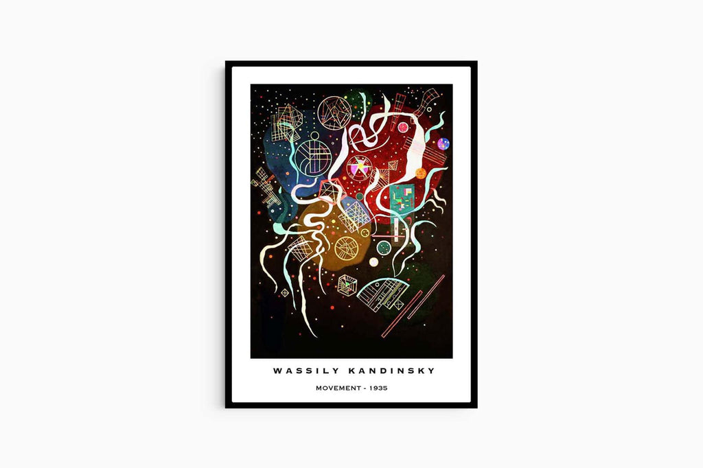 "Wassily Kandinsky - Movement Poster"