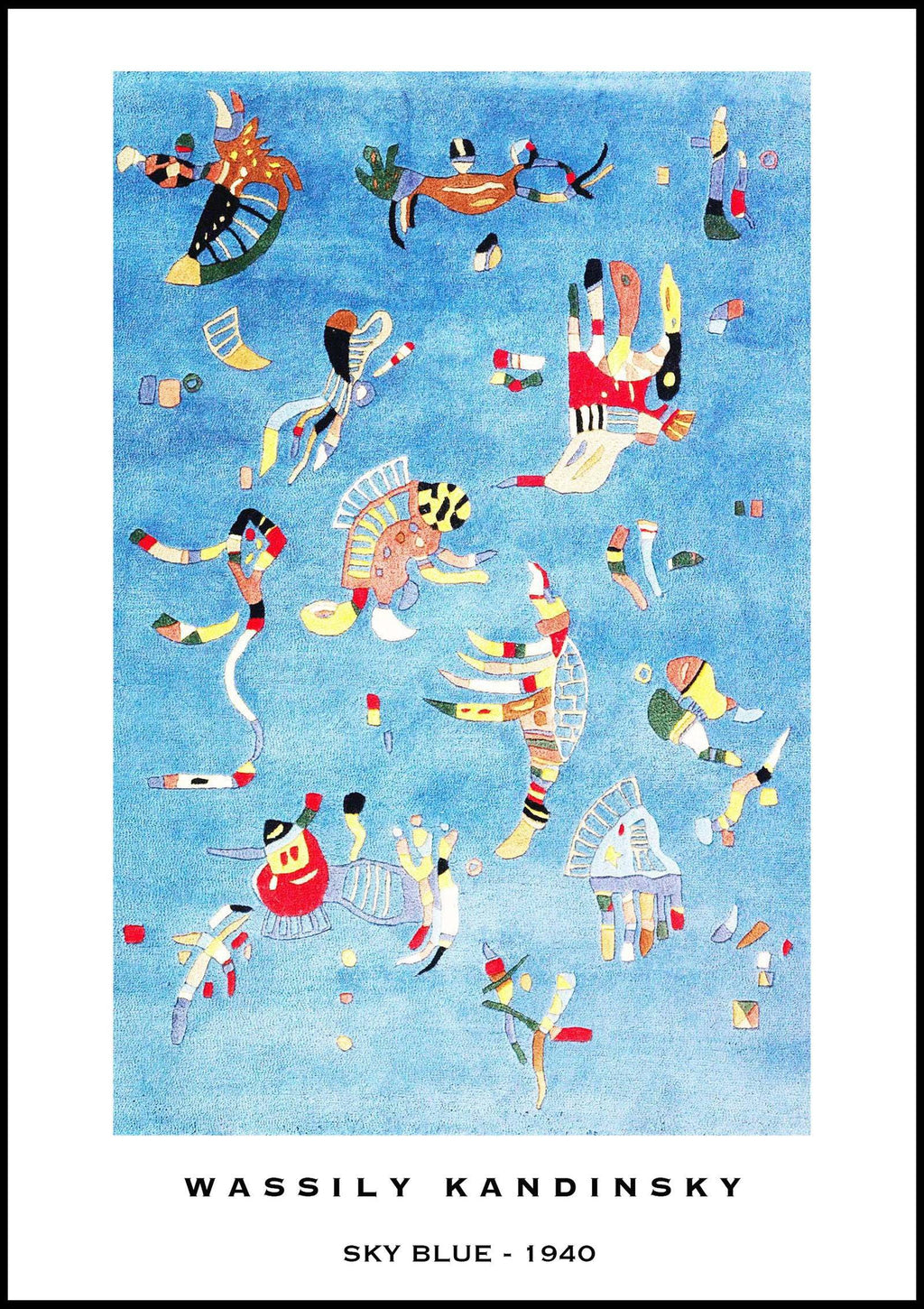"Wassily Kandinsky - Sky Blue Poster"