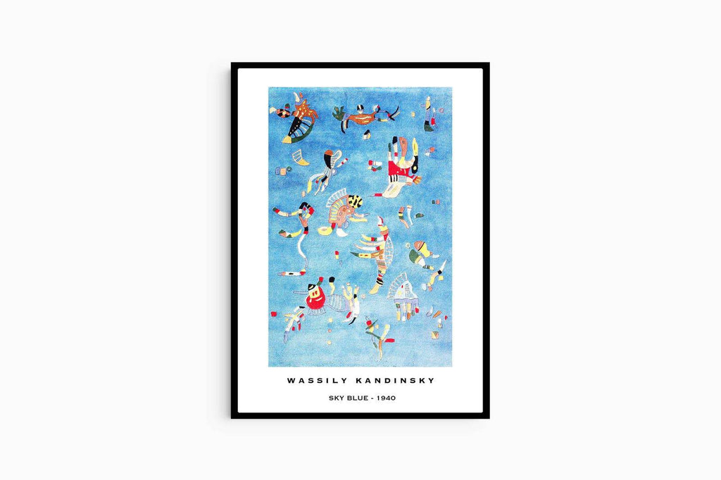 "Wassily Kandinsky - Sky Blue Poster"