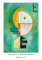 Set of 3 Wassily Kandinsky Prints – Upward (1929) & Gewebe Small Worlds I - Hakyarts