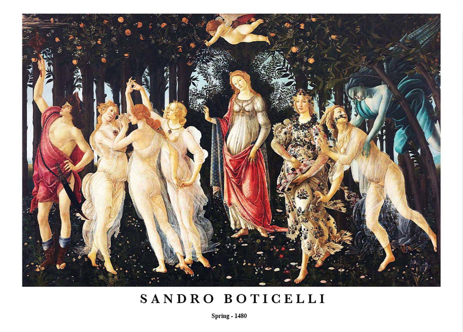 "Sandro Botticelli - Spring Poster"