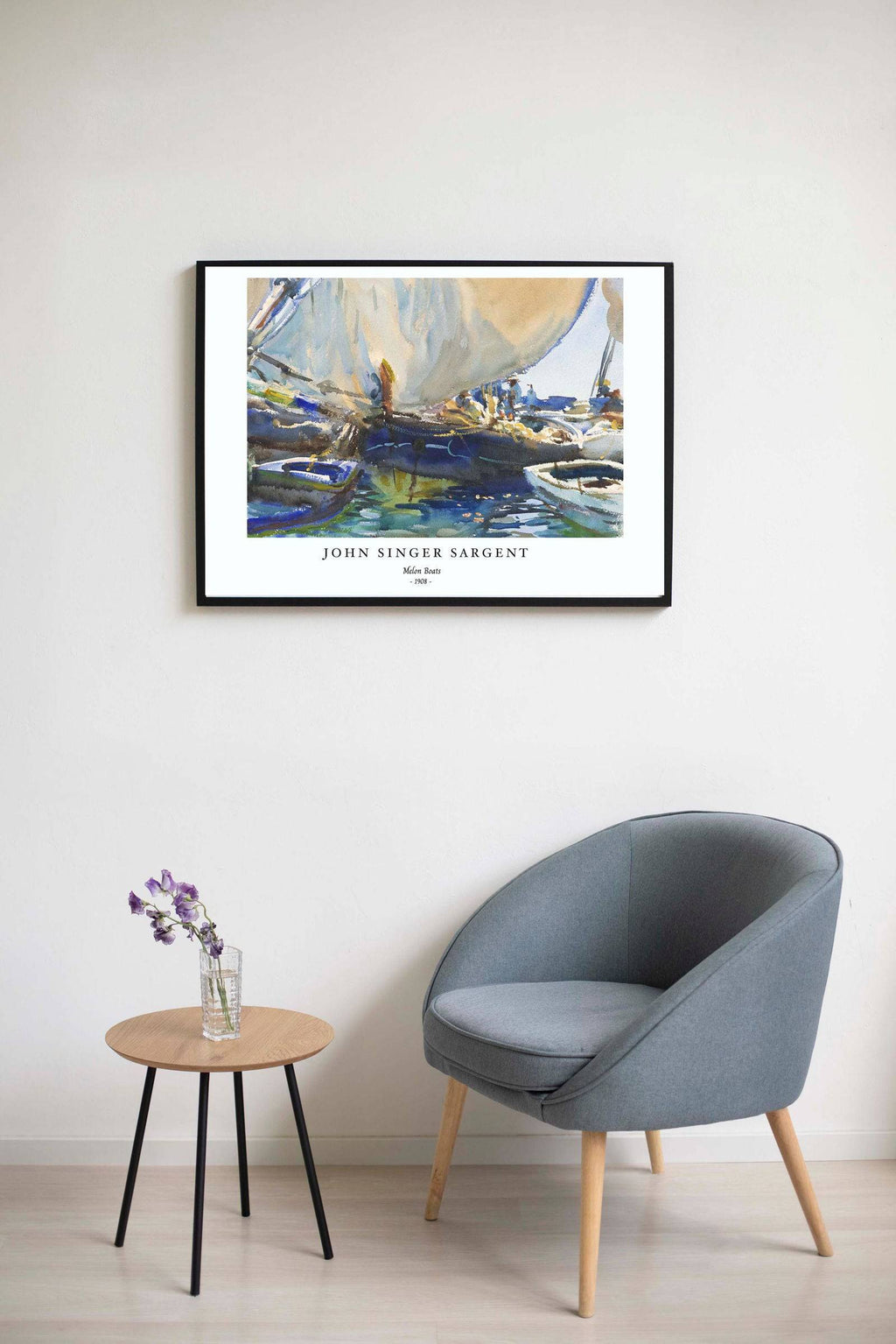"John Singer Sargent - Melon Boats Poster"